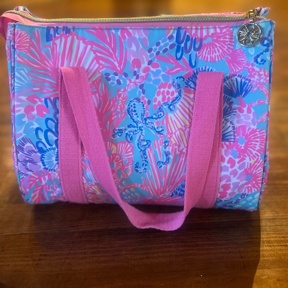 Lilly Pulitzer Splendor in the Sand Lunch Bag - Picture 4 of 6